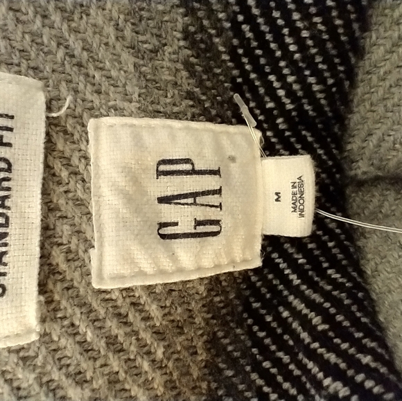 Shirt Gap COPY 100% Soft heavy Cotton button front plaid shirt - Picture 7 of 11